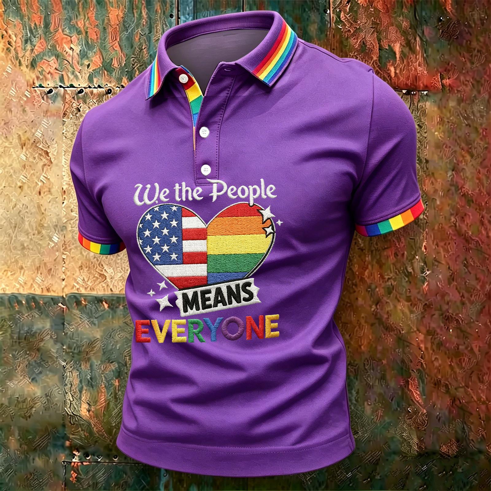Men s Casual Gradient Polo Shirt Short Sleeve Button Down Collared Shirt with Embroidered Graphic Design Lightweight Breathable Fabric L
Men s Casual Gradient Polo Shirt Short Sleeve Button Down Collared Shirt with Embroidered Graphic Design Lightweight Breathable Fabric L