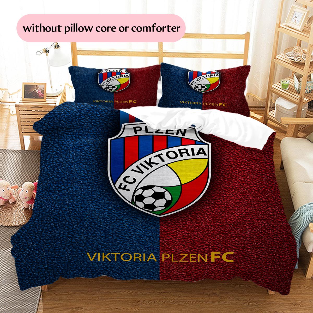 Viktoria Plzen Pattern Bedding Home Decoration Birthday & Festival Gift (1 * duvet cover + 2 * pillowcase, without core) 135x200cm
Viktoria Plzen Pattern Bedding Home Decoration Birthday & Festival Gift (1 * duvet cover + 2 * pillowcase, without core) 135x200cm