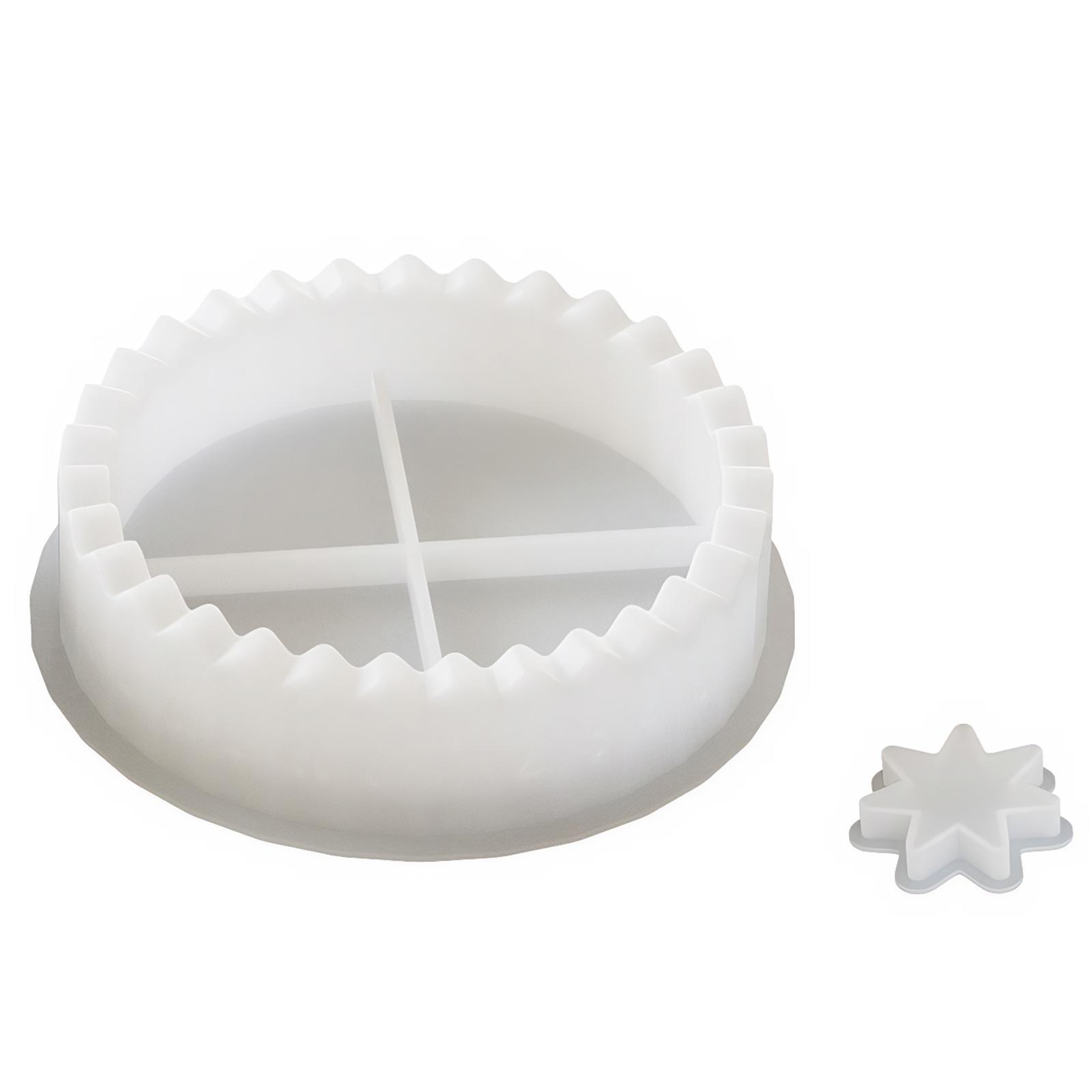 1 Set Circular Lucky Star Candle Holder Mold Advent Calendar Countdown Mold for Festive Home Atmosphere DIY Craft Supplies белый
1 Set Circular Lucky Star Candle Holder Mold Advent Calendar Countdown Mold for Festive Home Atmosphere DIY Craft Supplies белый