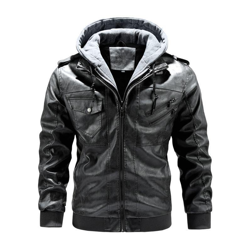 Men s Hooded PU Leather Jacket & Coat Set - Autumn/Winter 2026 5XL
Men s Hooded PU Leather Jacket & Coat Set - Autumn/Winter 2026 5XL