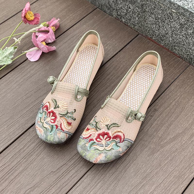 Туфли из ткани Old Beijing, женские, сетчатые, дышащие, этнического стиля, для женщин среднего и пожилого возраста, с мягкой подошвой, летние, сетчатые, с одной педалью, одинарные туфли 40 зелёный
Туфли из ткани Old Beijing, женские, сетчатые, дышащие, этнического стиля, для женщин среднего и пожилого возраста, с мягкой подошвой, летние, сетчатые, с одной педалью, одинарные туфли 40 зелёный