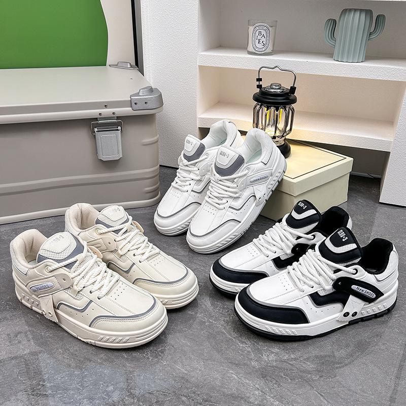Men s board shoes new fashion sports shoes trend versatile explosion bread shoes leather casual shoes white shoes board shoes 39 бежевый
Men s board shoes new fashion sports shoes trend versatile explosion bread shoes leather casual shoes white shoes board shoes 39 бежевый