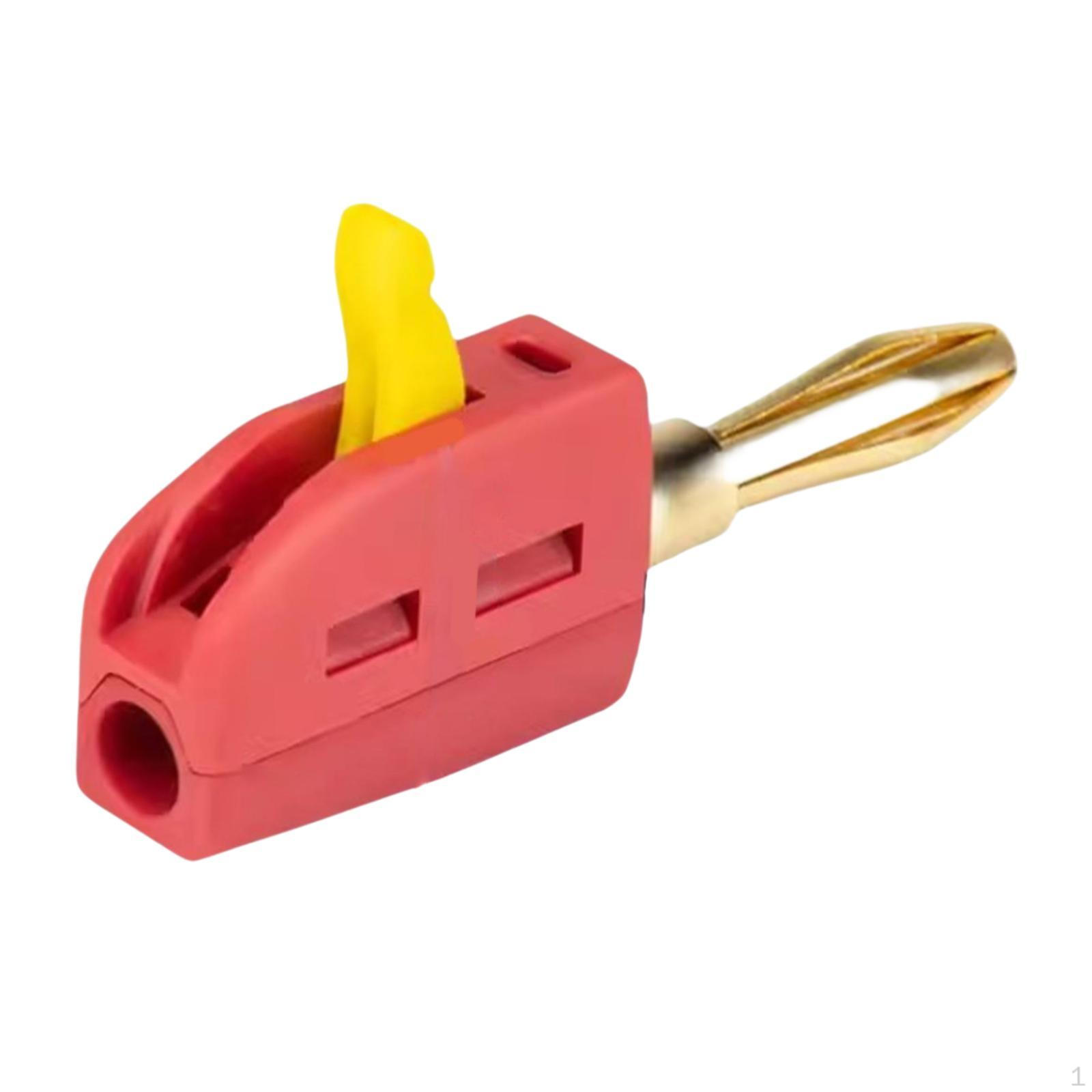4 Mm Banana Plug, 250 V/32 A, High Strength, Stable Conductivity, Practical Stackable Mini жовтий
4 Mm Banana Plug, 250 V/32 A, High Strength, Stable Conductivity, Practical Stackable Mini жовтий