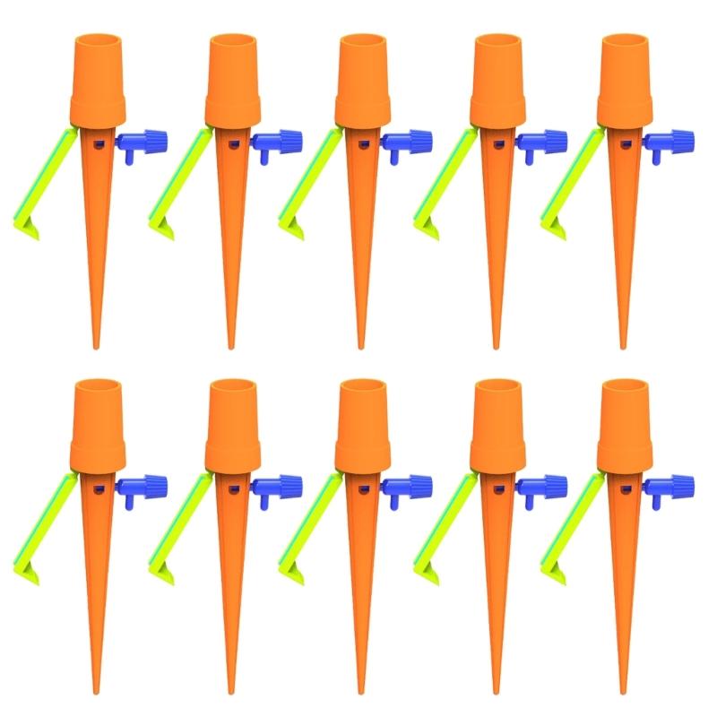 10Pcs Adjustable Drips Irrigation Spikes For Potted Plant Precise Flows Control Valves Water Saving Gardening Tool помаранчевий
10Pcs Adjustable Drips Irrigation Spikes For Potted Plant Precise Flows Control Valves Water Saving Gardening Tool помаранчевий