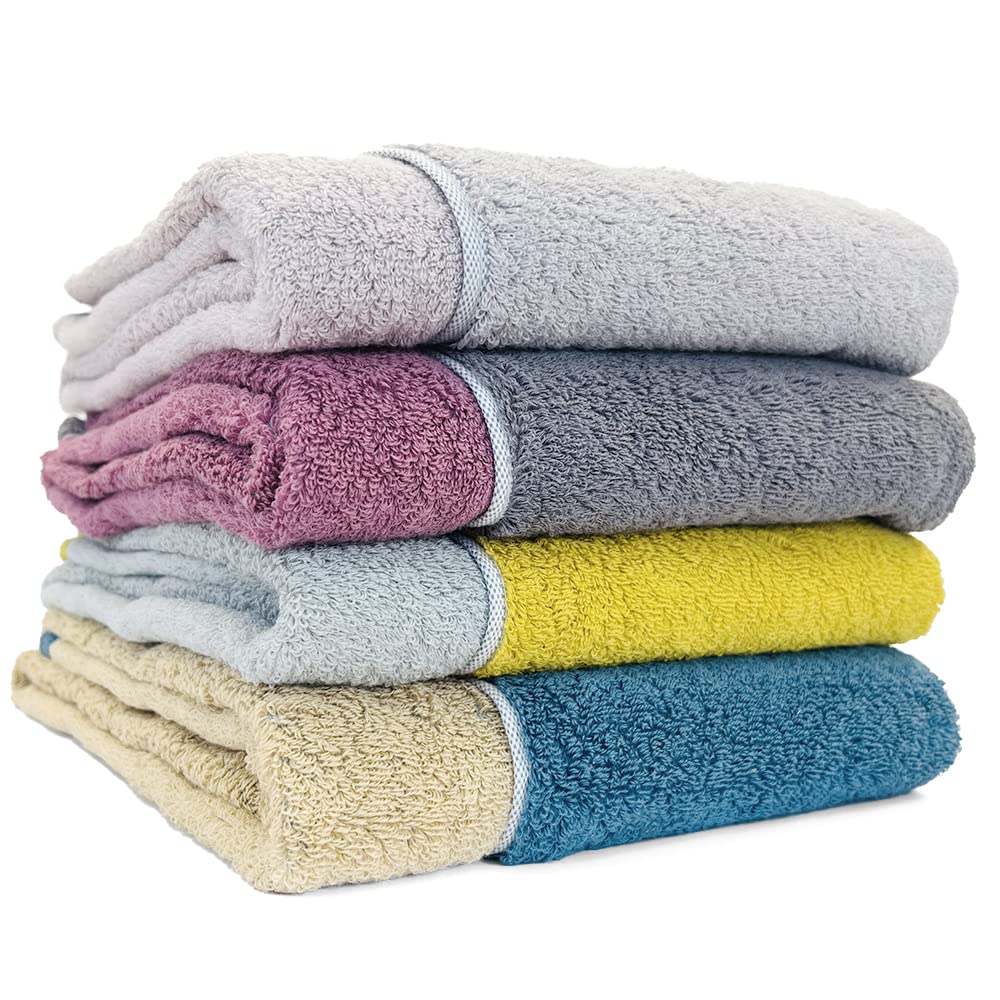 DAILY PRAIRIE Imabari Towel Набор из 4 полотенец для лица из хлопка, двусторонние, 34 x 80 см, сделано в Японии, набор из 4 полотенец для лица (Комплект B, Полотенца)
DAILY PRAIRIE Imabari Towel Набор из 4 полотенец для лица из хлопка, двусторонние, 34 x 80 см, сделано в Японии, набор из 4 полотенец для лица (Комплект B, Полотенца)
