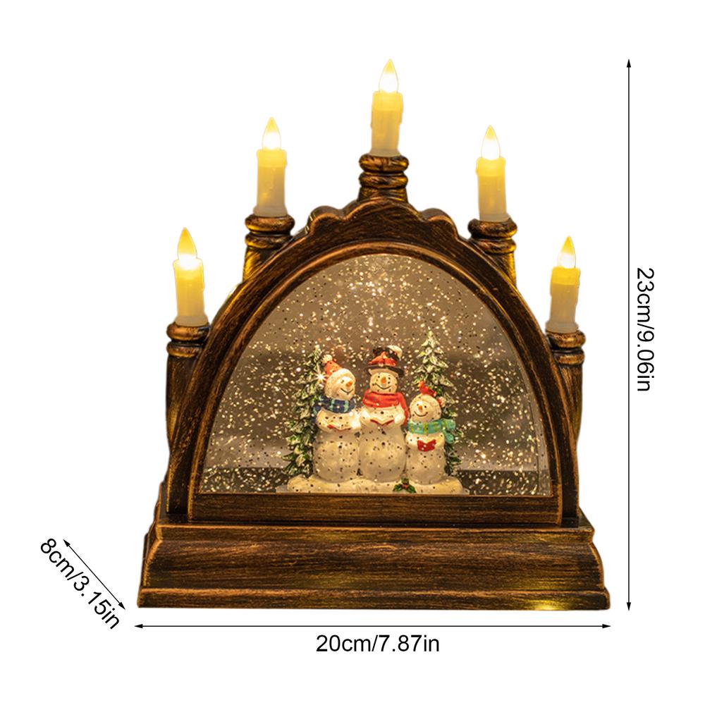 Светодиодный рождественский шар-снежинка, зимняя сцена, музыкальный фонарь, украшение со вспышкой, подходит для украшения дома в гостиной
Светодиодный рождественский шар-снежинка, зимняя сцена, музыкальный фонарь, украшение со вспышкой, подходит для украшения дома в гостиной