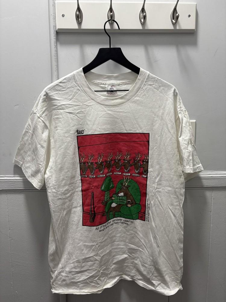Vintage Rudolph Reindeer Shirt Mens Large 90s Christmas Comic Humor Unisex T-Shirt XXL
Vintage Rudolph Reindeer Shirt Mens Large 90s Christmas Comic Humor Unisex T-Shirt XXL