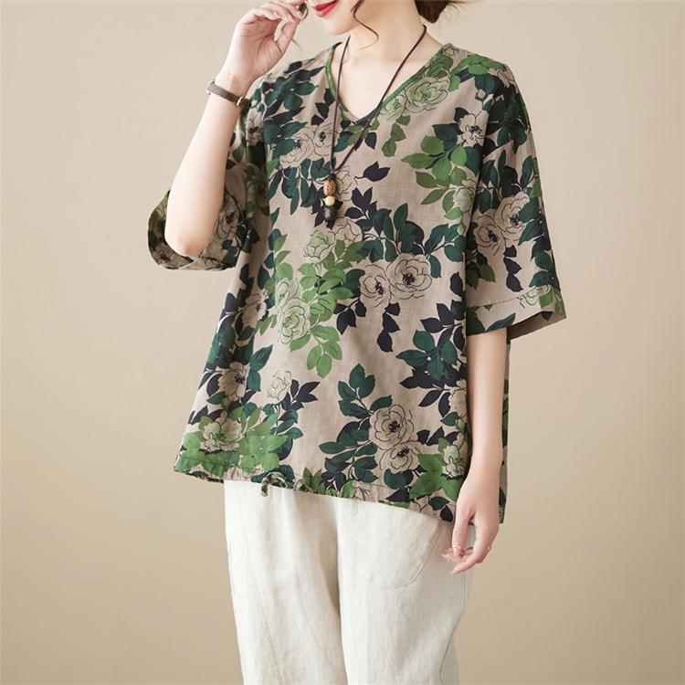 MOJTA Летняя свободная тонкая футболка больших размеров с v-образным вырезом и короткими рукавами, корейская версия, топ с принтом на шнурке one size зелёный
MOJTA Летняя свободная тонкая футболка больших размеров с v-образным вырезом и короткими рукавами, корейская версия, топ с принтом на шнурке one size зелёный