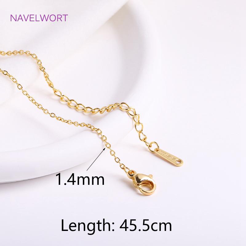 18K Real Gold Plated O Chain For Necklace Making,Brass Metal 1.2/1.4mm Thickness Necklace,Lobster Clasp Chain For Jewelry Making 1 piece
18K Real Gold Plated O Chain For Necklace Making,Brass Metal 1.2/1.4mm Thickness Necklace,Lobster Clasp Chain For Jewelry Making 1 piece