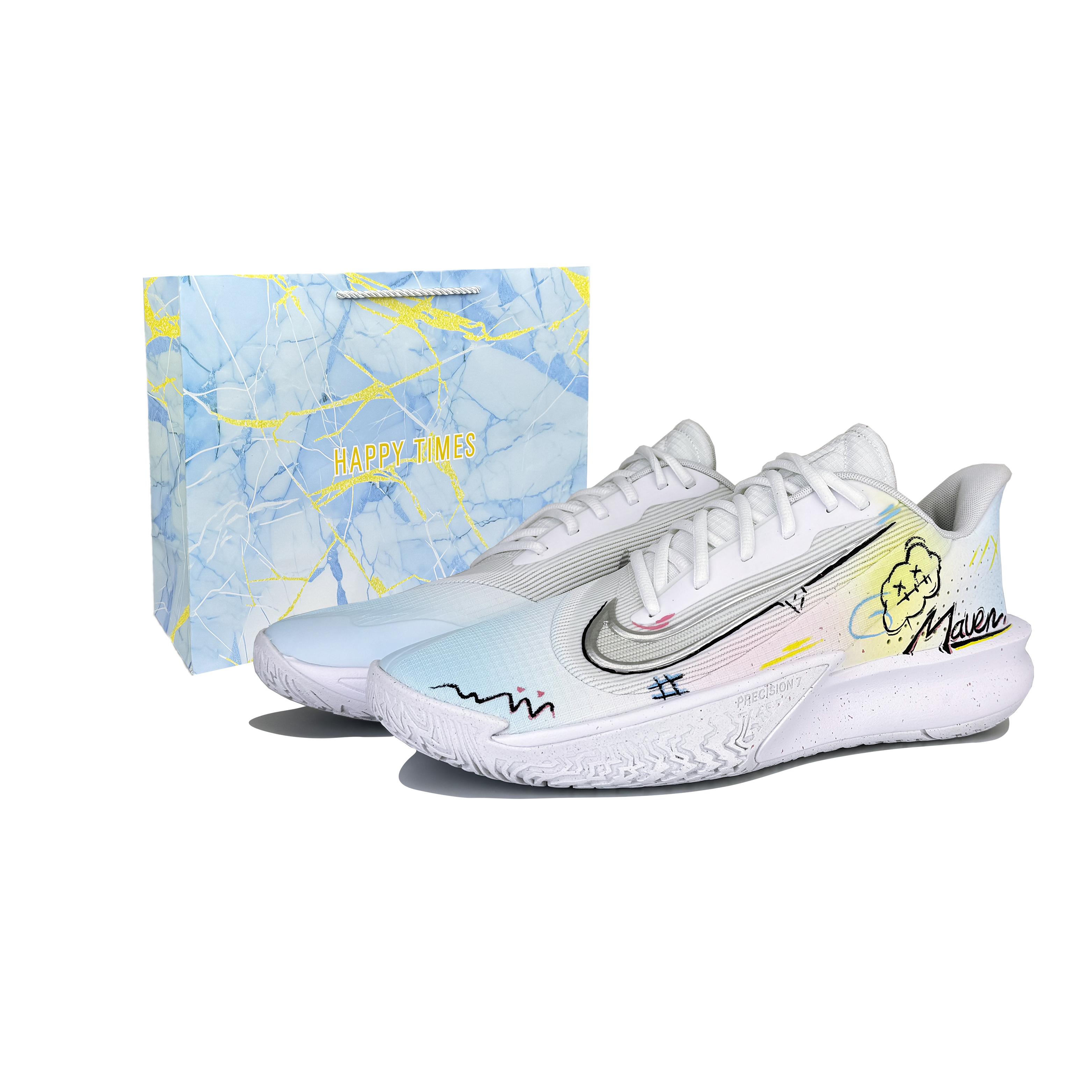 Nike Precision 7 Abrasion Resistant Low top Basketball Shoes Men s Blue White FN4322-100(Team1426-LD) 44
Nike Precision 7 Abrasion Resistant Low top Basketball Shoes Men s Blue White FN4322-100(Team1426-LD) 44
