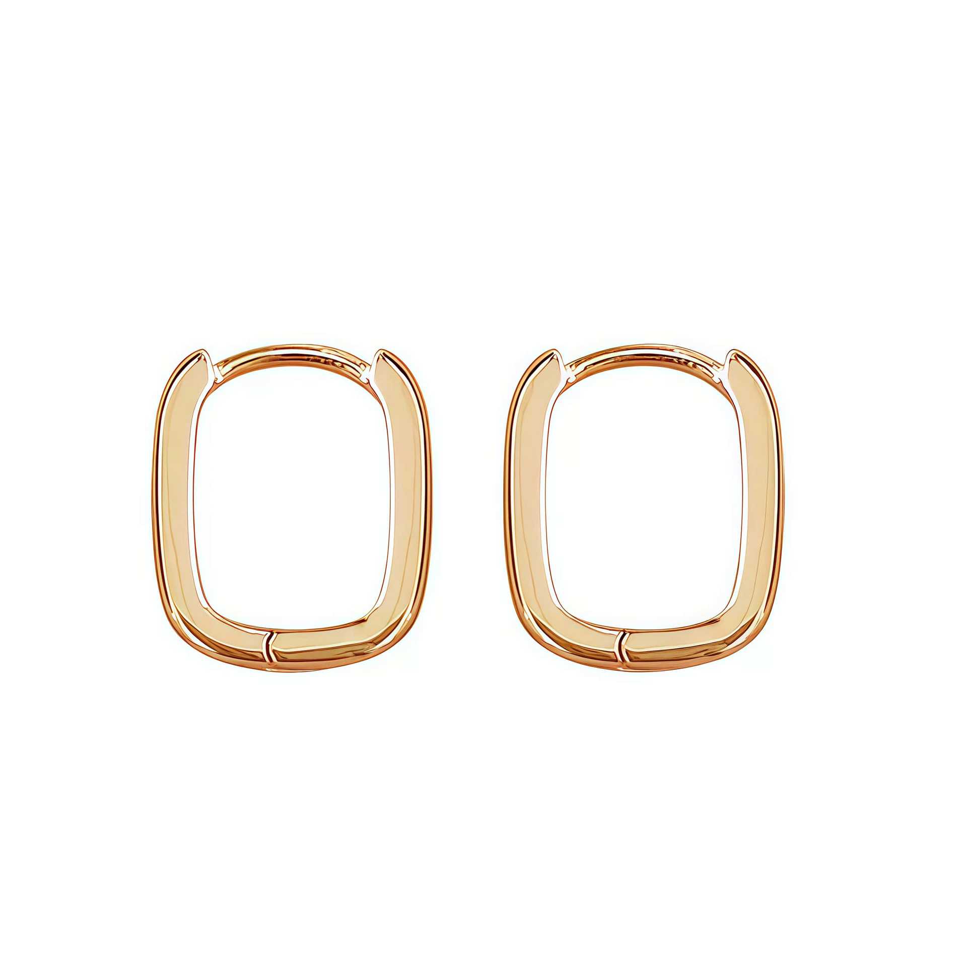 925 Sterling Silver U-Shaped Huggie Hoop Earrings, Gold Plated Minimalist Square Edge Cartilage Earring, Fashion Jewelry Women золотой
925 Sterling Silver U-Shaped Huggie Hoop Earrings, Gold Plated Minimalist Square Edge Cartilage Earring, Fashion Jewelry Women золотой