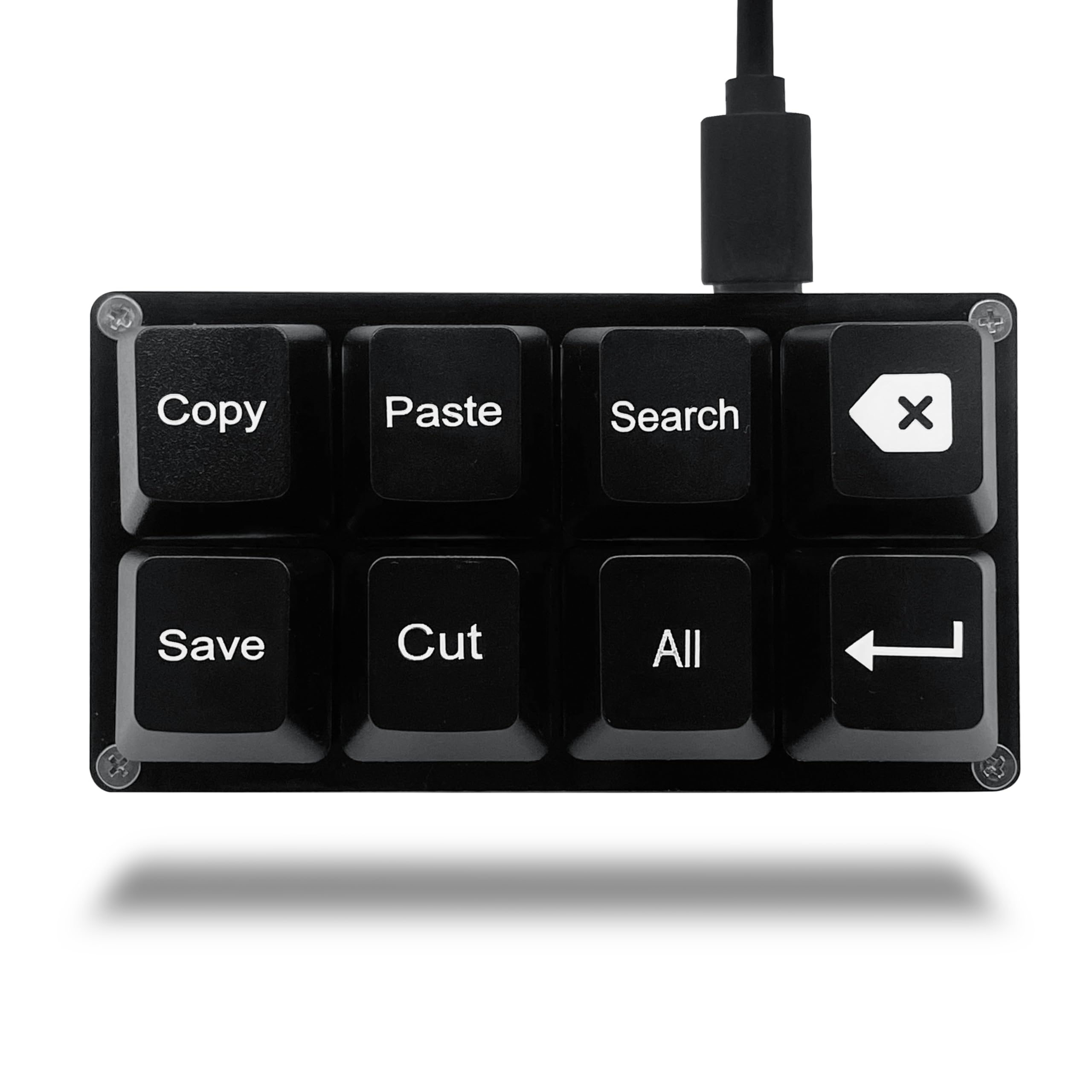 BTXETUEL CopyPaste, Search, Backspace, SaveCut, All-in-One 8-Key Keyboard, SayoDevice One-Handed OSU Keypad, Programmable Mechanical Shortcut Macro
BTXETUEL CopyPaste, Search, Backspace, SaveCut, All-in-One 8-Key Keyboard, SayoDevice One-Handed OSU Keypad, Programmable Mechanical Shortcut Macro