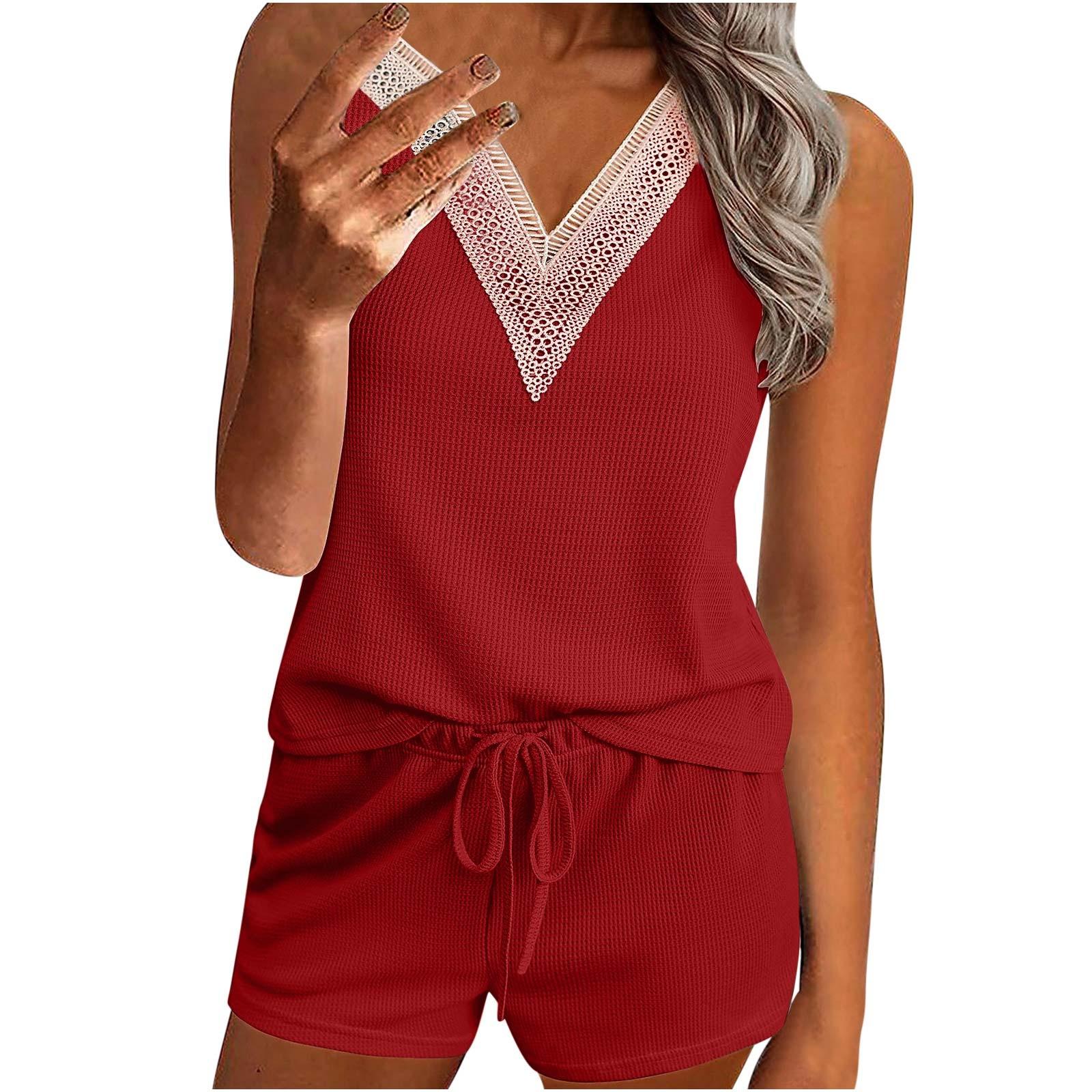 Женская летняя цельная майка из двух частей, жилет без рукавов с v-образным вырезом и шорты, комплект XL
Женская летняя цельная майка из двух частей, жилет без рукавов с v-образным вырезом и шорты, комплект XL