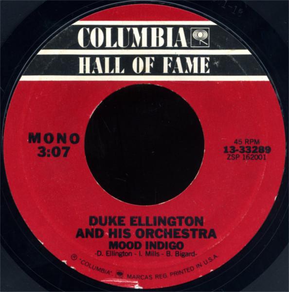 7inch Record DUKE ELLINGTON & HIS ORCHESTRA - Mood Indigo / Solitude 1333289 Columbia US Jazz Used
7inch Record DUKE ELLINGTON & HIS ORCHESTRA - Mood Indigo / Solitude 1333289 Columbia US Jazz Used
