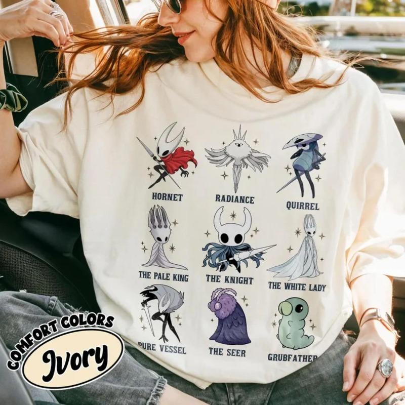 The Knight Game Comfort Color Shirt Silksong Hornet Graphic Tee Indie Game Character Shirt Funny Video Game Fan Gift S
The Knight Game Comfort Color Shirt Silksong Hornet Graphic Tee Indie Game Character Shirt Funny Video Game Fan Gift S