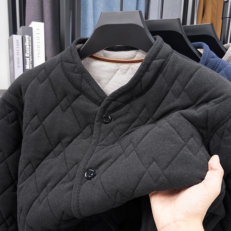 Woodpecker Men s Winter Stand Collar Cotton Jacket with Plus Velvet Lining for Middle-aged and Elderly 2XL (150—165 jin)
Woodpecker Men s Winter Stand Collar Cotton Jacket with Plus Velvet Lining for Middle-aged and Elderly 2XL (150—165 jin)