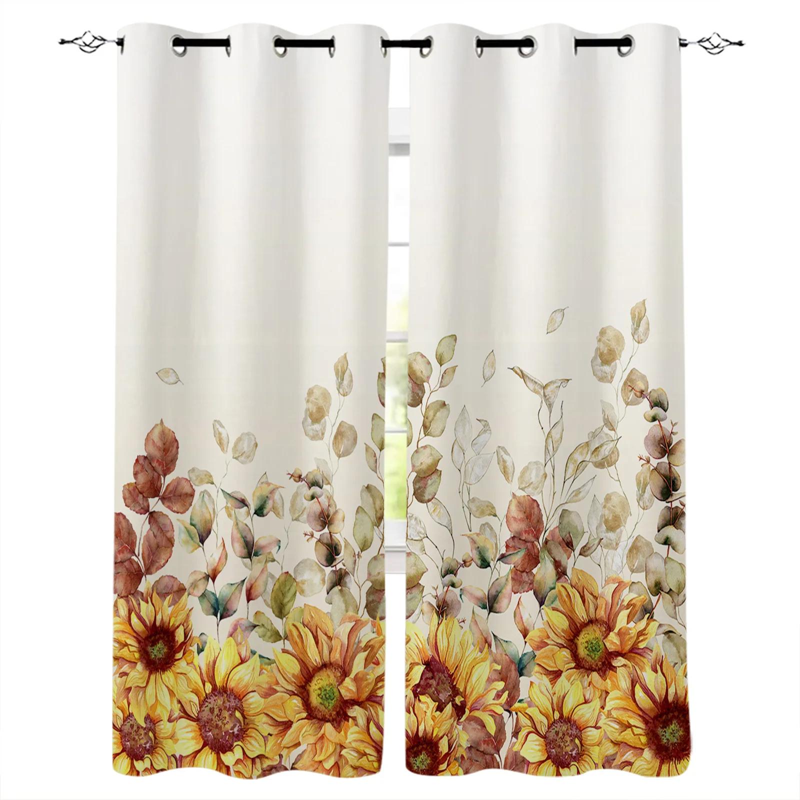 Sunflowers Pattern Design Vintage Beige Print Kitchen Curtain Window Treatment Living Interior Room Office Decor Drape for Kids Home Rest Room W50 X H130(CM)X2&Hook
Sunflowers Pattern Design Vintage Beige Print Kitchen Curtain Window Treatment Living Interior Room Office Decor Drape for Kids Home Rest Room W50 X H130(CM)X2&Hook