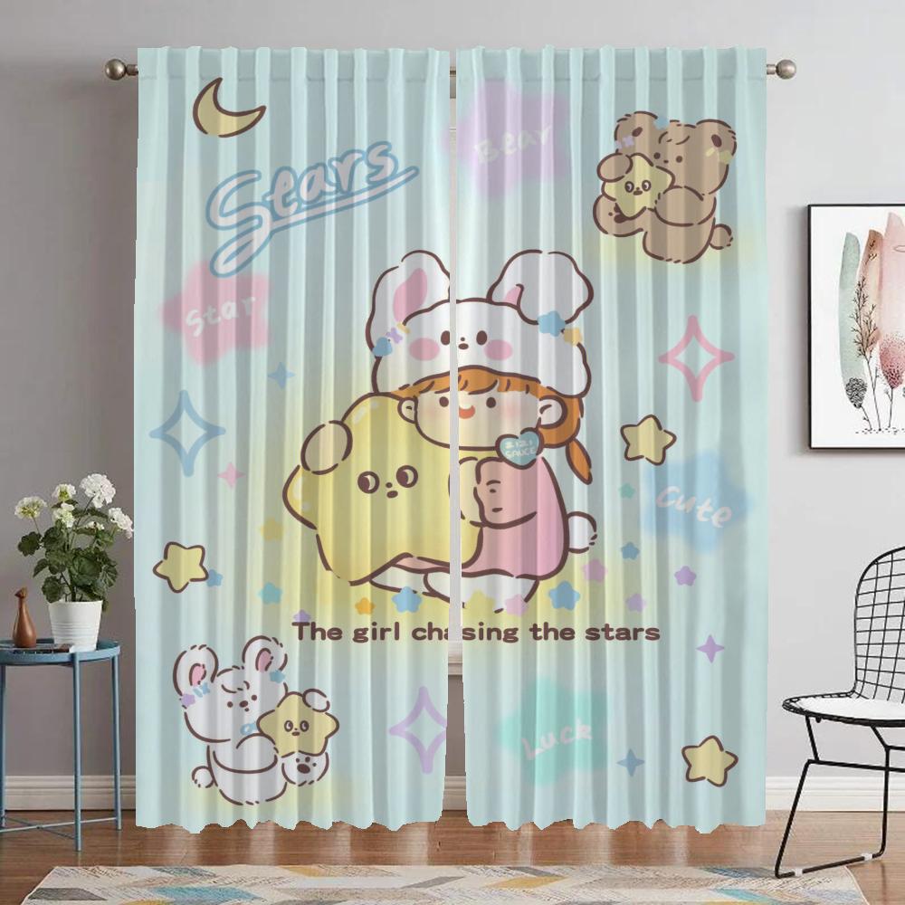 Милые шторы для девочек, шторы для спальни, шторы для детской комнаты, занавески для гостиной, перегородки, украшения на Хэллоуин, затемнение кухни W50xH70cmx2pcs-CL
Милые шторы для девочек, шторы для спальни, шторы для детской комнаты, занавески для гостиной, перегородки, украшения на Хэллоуин, затемнение кухни W50xH70cmx2pcs-CL