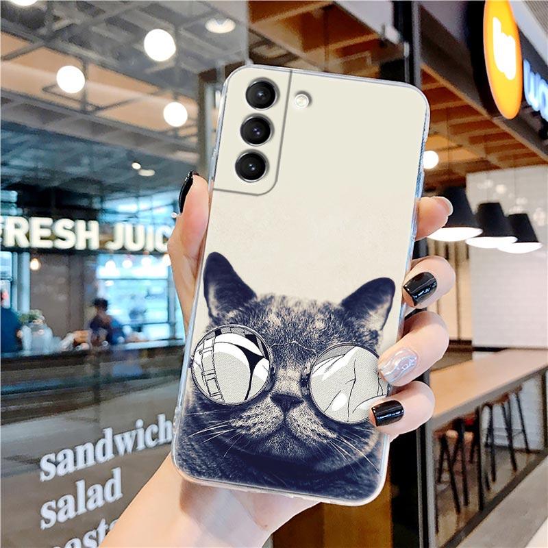 Прозрачный чехол с забавным мультяшным рисунком кота, милым животным для Samsung Galaxy S22 S21 S20 FE S 22 Ultra S10E S9 Plus 5G, чехол Samsung S9
Прозрачный чехол с забавным мультяшным рисунком кота, милым животным для Samsung Galaxy S22 S21 S20 FE S 22 Ultra S10E S9 Plus 5G, чехол Samsung S9