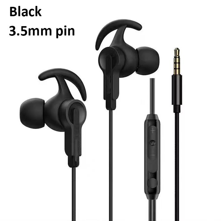 3.5mm Wired Game Earphone Analog Audio Earphone Wired Headphone with Mic Bass HiFi Stereo Sport Headset Earbuds Game Without Lag чорний
3.5mm Wired Game Earphone Analog Audio Earphone Wired Headphone with Mic Bass HiFi Stereo Sport Headset Earbuds Game Without Lag чорний
