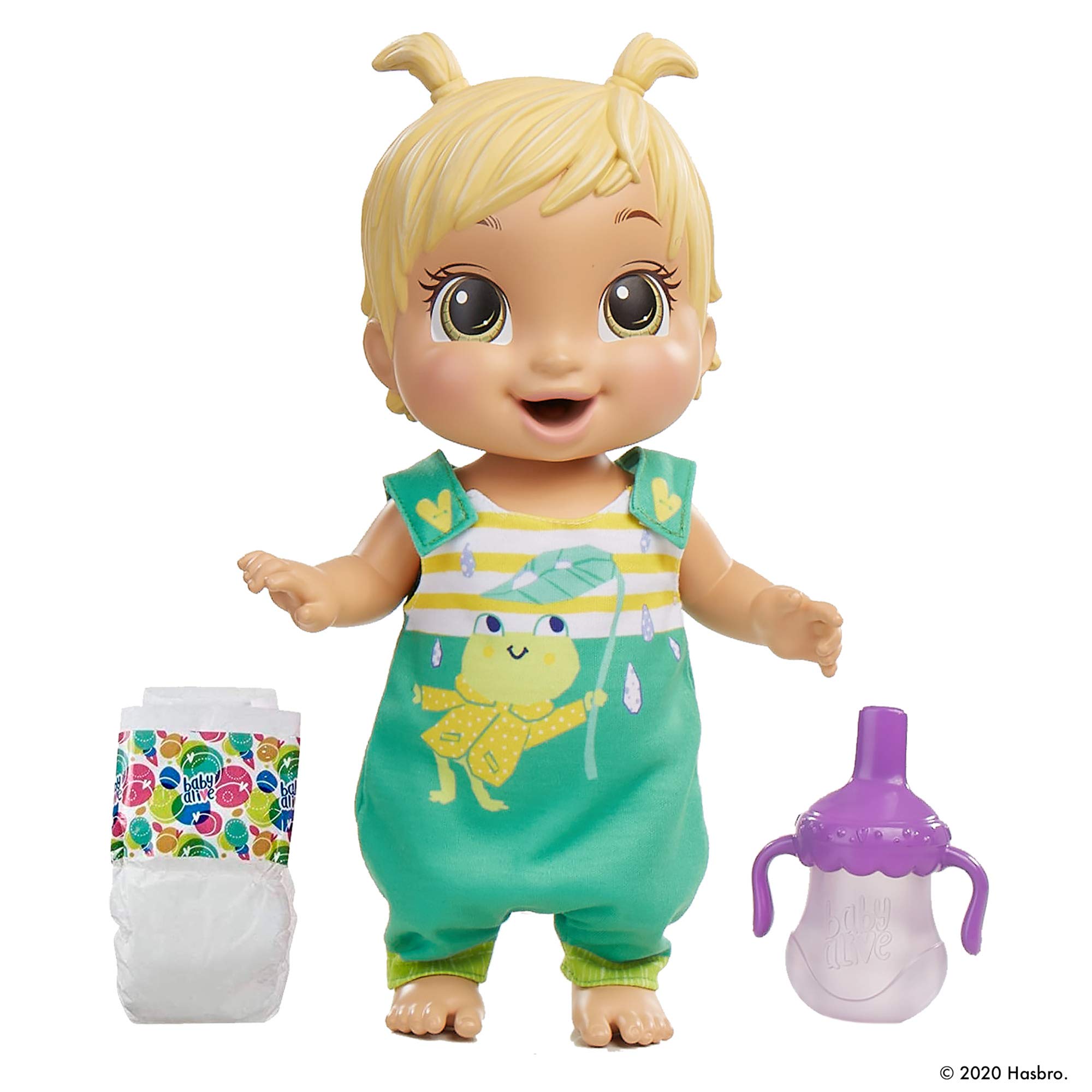 Hasbro Baby Alive Fun Shaking Baby Doll with Blonde Over 25 Sound Effects Including and Ages 3 and Authentic Hair, Frog-Print Outfit, Laughter,
Hasbro Baby Alive Fun Shaking Baby Doll with Blonde Over 25 Sound Effects Including and Ages 3 and Authentic Hair, Frog-Print Outfit, Laughter,