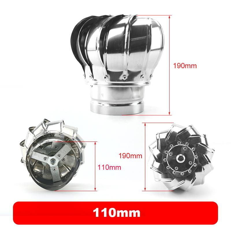 201 Stainless Steel Roof Ventilator 110mm Pipefit Unpowered Attic Ventilation Fan
201 Stainless Steel Roof Ventilator 110mm Pipefit Unpowered Attic Ventilation Fan