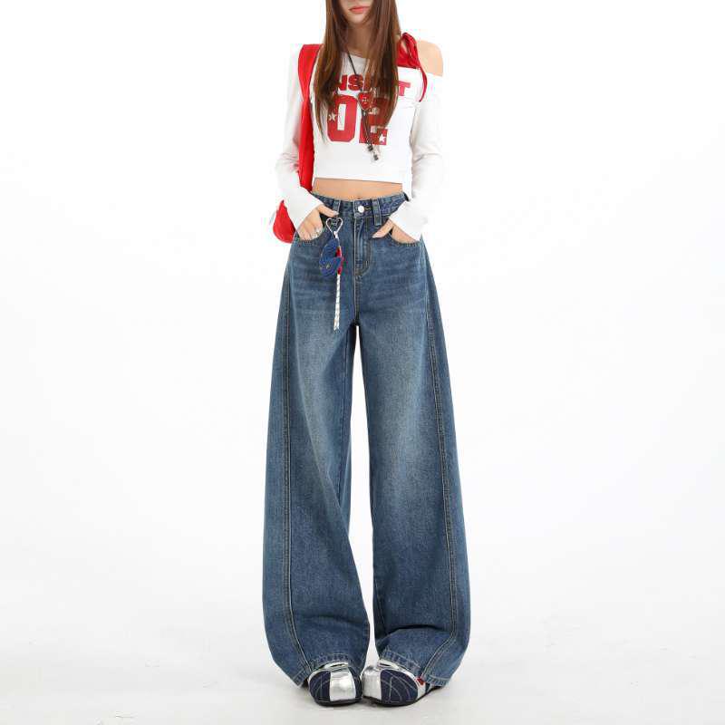 In-Stock Women s Loose Fit 3D Cut Contrast Stitch Curved Leg Jeans - Banana Pants Design L
In-Stock Women s Loose Fit 3D Cut Contrast Stitch Curved Leg Jeans - Banana Pants Design L