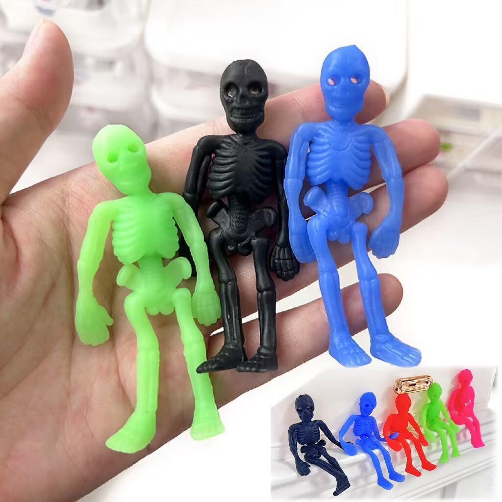 Elastic Skeleton Man Decompression Toy - Telescopic Squeeze Little Zombie for Children TPR Material
Elastic Skeleton Man Decompression Toy - Telescopic Squeeze Little Zombie for Children TPR Material