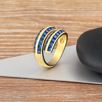 Nidin Light Luxury Fashion 5 Colors Multi Layers Opening Gold Plated Band Finger Ring Adjustable Women Jewelry Gift Regalos темно-синий
Nidin Light Luxury Fashion 5 Colors Multi Layers Opening Gold Plated Band Finger Ring Adjustable Women Jewelry Gift Regalos темно-синий