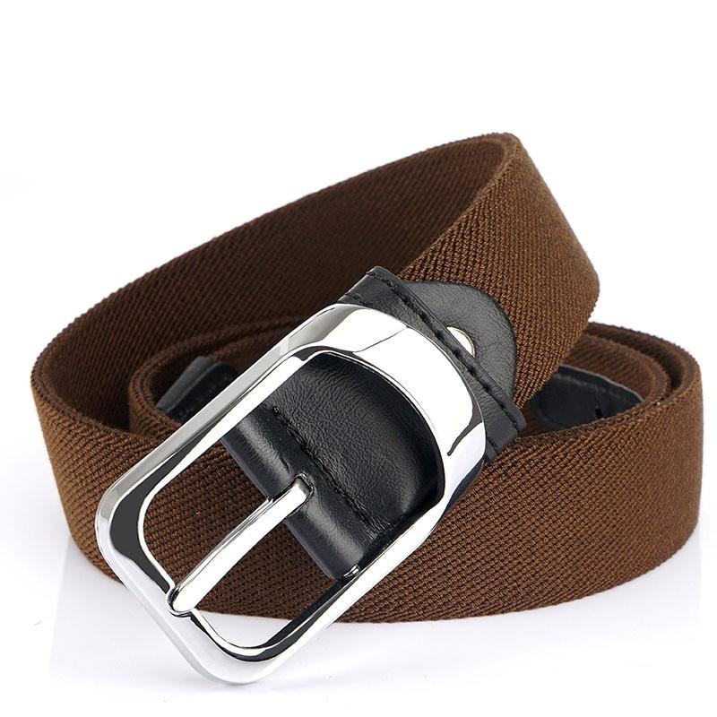 Korean Style Men s Knitted Belt Men Women s Casual Canvas Needle Button Elastic Youth Pants 125cm коричневый
Korean Style Men s Knitted Belt Men Women s Casual Canvas Needle Button Elastic Youth Pants 125cm коричневый