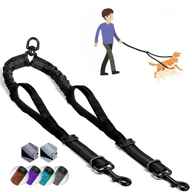 1.6-2.9ft Long Dual Dog Leash Attachment Double Leashes for Training Small to Large Dogs Adjustable Strap Shock Absorbing Bungee чёрный
1.6-2.9ft Long Dual Dog Leash Attachment Double Leashes for Training Small to Large Dogs Adjustable Strap Shock Absorbing Bungee чёрный