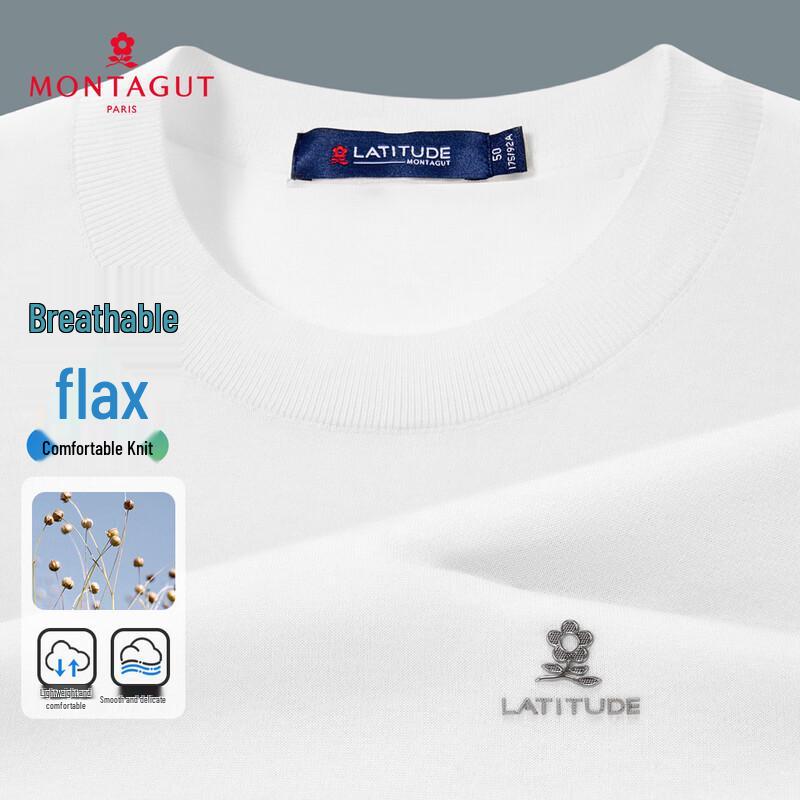MONTAGUT Men s Casual Linen Blend Short Sleeve T-Shirt 2XL
MONTAGUT Men s Casual Linen Blend Short Sleeve T-Shirt 2XL