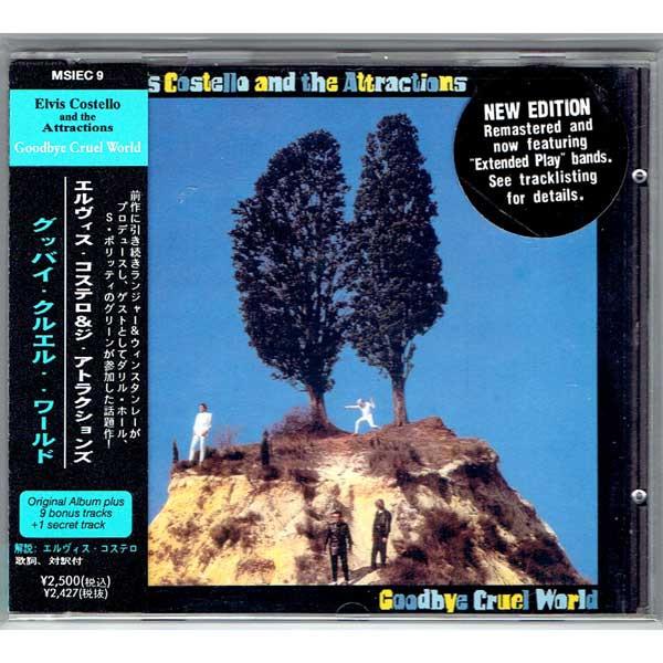 CD ELVIS COSTELLO & THE ATTRACTIONS - Goodbye Cruel World MSIEC9 MSI 1995 Japan ObiRock Used
CD ELVIS COSTELLO & THE ATTRACTIONS - Goodbye Cruel World MSIEC9 MSI 1995 Japan ObiRock Used