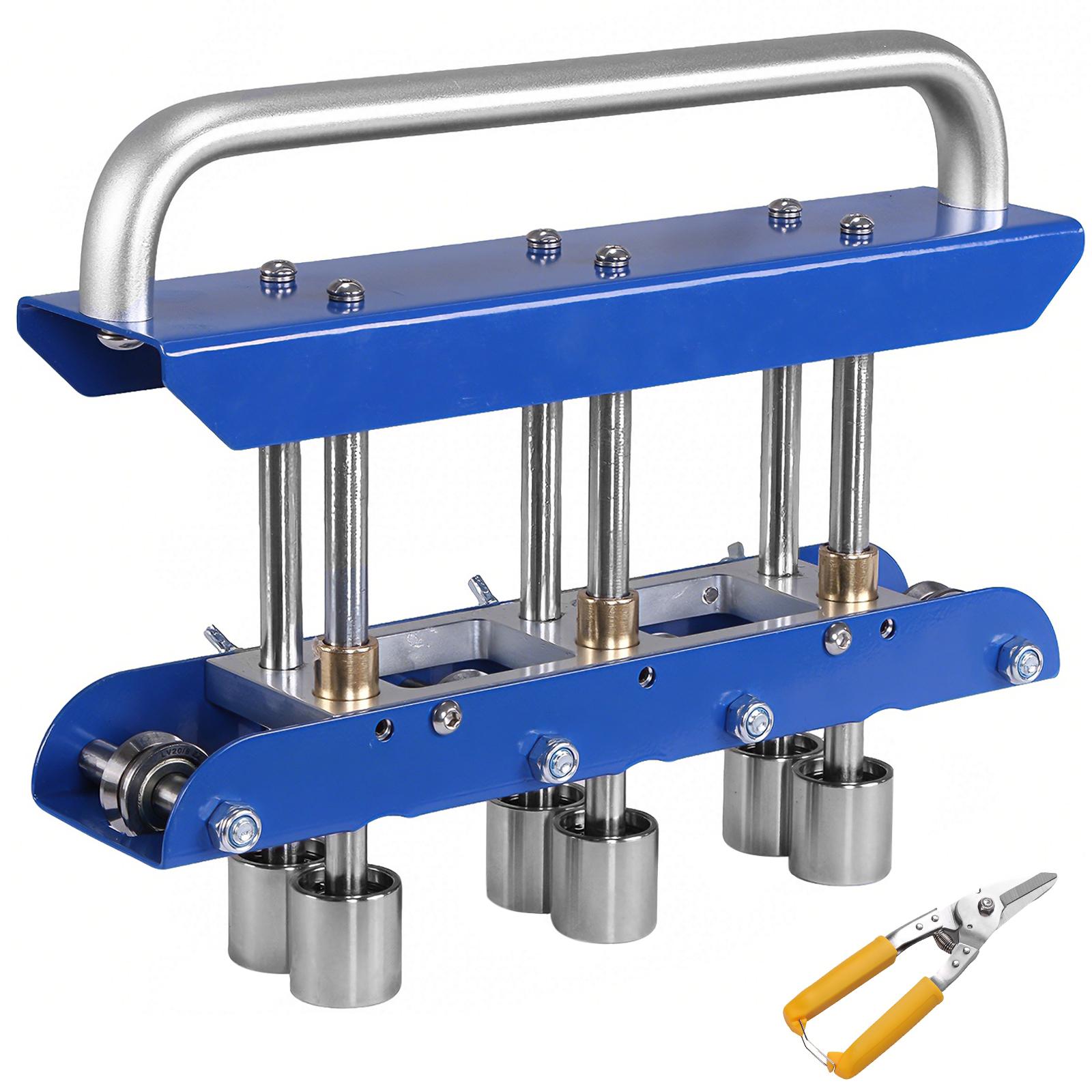 3 Station Large Radius Sheet Roller Bender 0-90° Bending Angle Sheet Metal Roller with Aluminum Alloy Handle for 13-130mm Bends
3 Station Large Radius Sheet Roller Bender 0-90° Bending Angle Sheet Metal Roller with Aluminum Alloy Handle for 13-130mm Bends