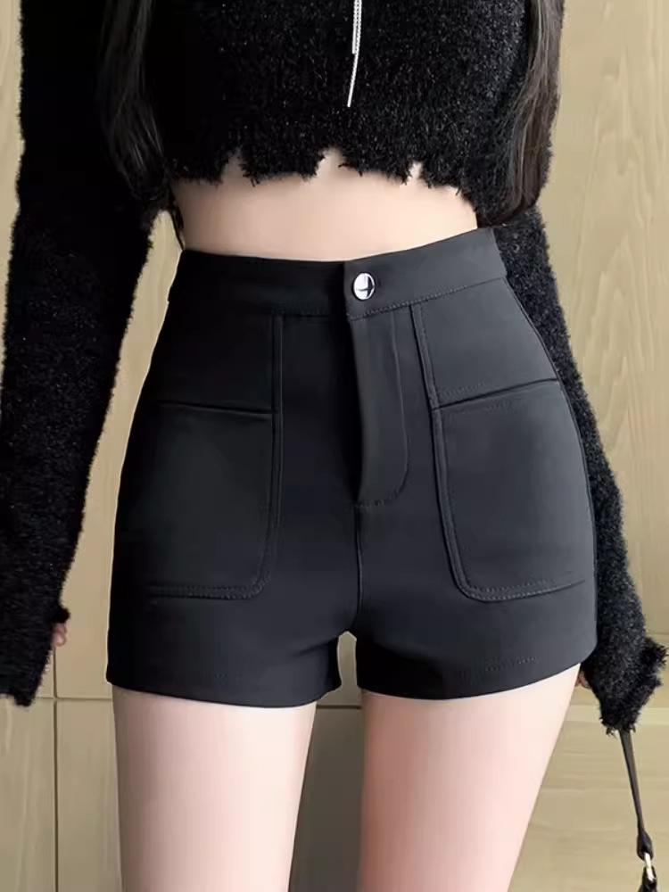 2023 Women s High-Waisted Black Suit Shorts - Sexy Wide-Leg Boot Pants for Autumn/Winter 5XL чёрный
2023 Women s High-Waisted Black Suit Shorts - Sexy Wide-Leg Boot Pants for Autumn/Winter 5XL чёрный