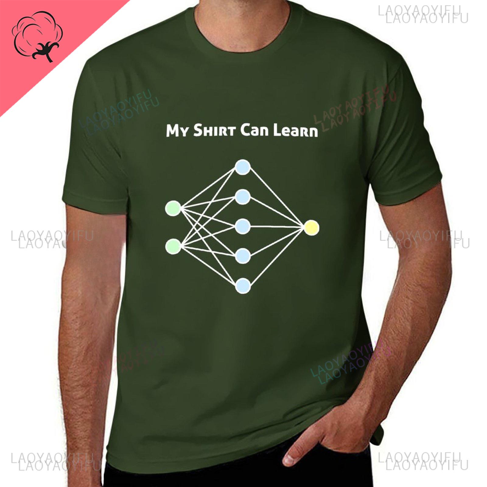 Neural Network Machine Learning TShirt Hippie Clothes Boys Animal Printed Heavy Weight T Shirts for Men Cotton Fashion Tops Tee 4XL
Neural Network Machine Learning TShirt Hippie Clothes Boys Animal Printed Heavy Weight T Shirts for Men Cotton Fashion Tops Tee 4XL