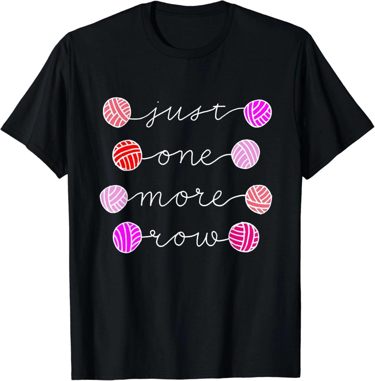 Calligraphy hobby crochet & knitting gift idea Just One More Row Unisex T-Shirt S
Calligraphy hobby crochet & knitting gift idea Just One More Row Unisex T-Shirt S