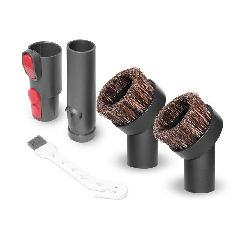 AEE4-Horse Hair Brush Attachment For Dyson V6 V7 V8V10V12 V15,1.25 Inch Soft Dust Brush And Attachment Adapter Set
AEE4-Horse Hair Brush Attachment For Dyson V6 V7 V8V10V12 V15,1.25 Inch Soft Dust Brush And Attachment Adapter Set