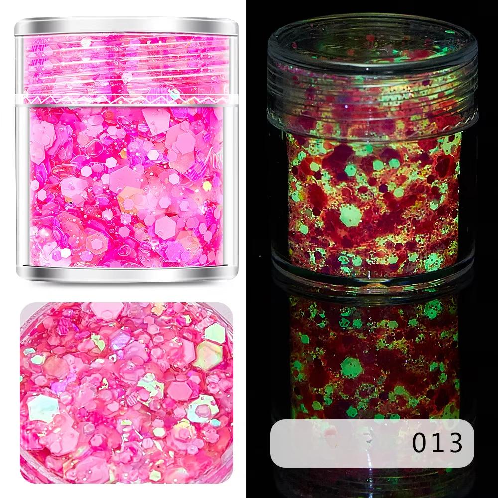 Люмінесцентні блискітки для тіла, глітер, смола для заливки, DIY епоксидна смола, наповнювач, прикраса для боді-арту, декор для макіяжу, інструмент для краси, косметика
Люмінесцентні блискітки для тіла, глітер, смола для заливки, DIY епоксидна смола, наповнювач, прикраса для боді-арту, декор для макіяжу, інструмент для краси, косметика