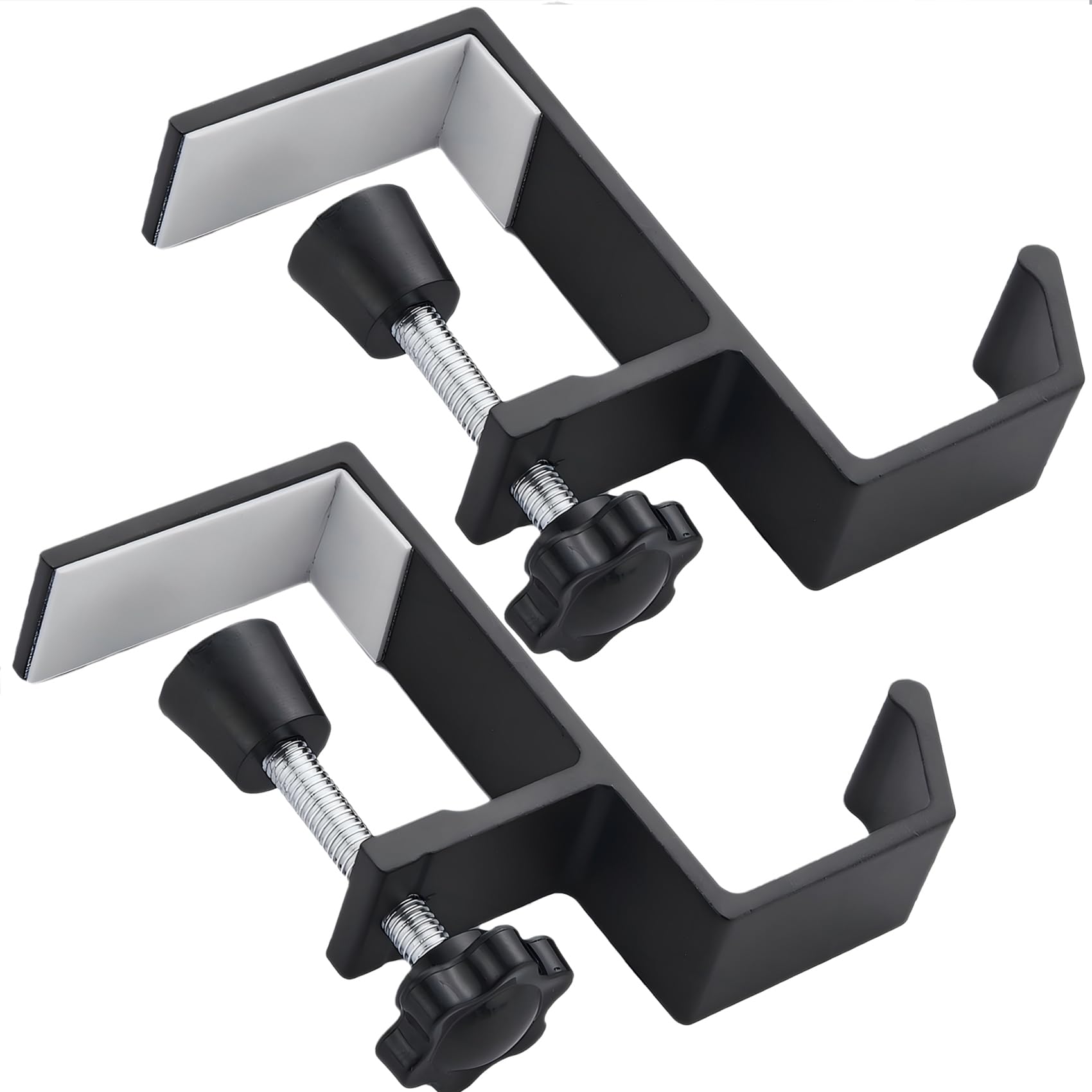 JUJUGO Headphone Stand of with Clamp Table Hook Convenient Table Easy 10KG Load Capacity (Set 2) Screw-Type - Hook, Installation, чорний
JUJUGO Headphone Stand of with Clamp Table Hook Convenient Table Easy 10KG Load Capacity (Set 2) Screw-Type - Hook, Installation, чорний