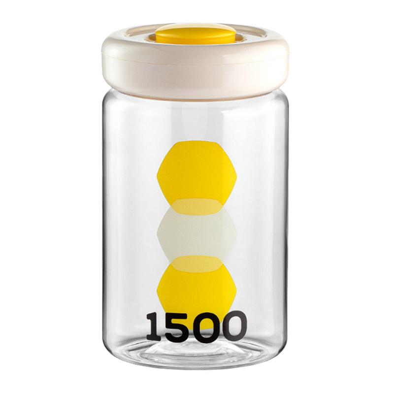 Vacuum Containers For Food Storage Press-type Sealed Jars Flour Sugar Storage Containers Airtight Storage Organization
Vacuum Containers For Food Storage Press-type Sealed Jars Flour Sugar Storage Containers Airtight Storage Organization