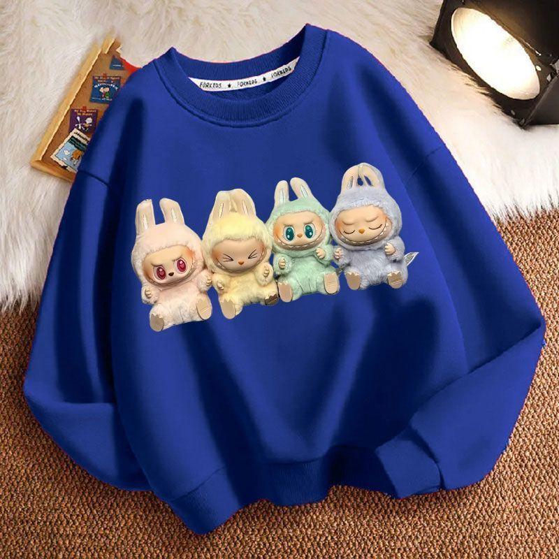 Милые весенне-осенние толстовки с круглым вырезом для мальчиков и девочек и детские куртки с длинными рукавами свободного кроя 110
Милые весенне-осенние толстовки с круглым вырезом для мальчиков и девочек и детские куртки с длинными рукавами свободного кроя 110