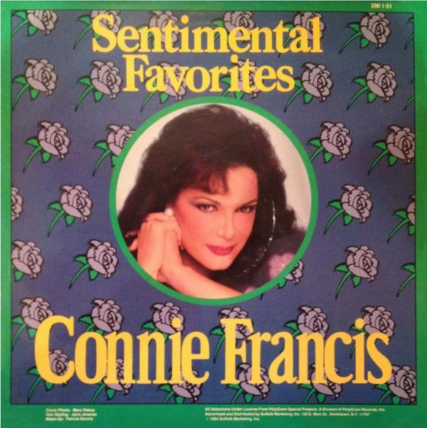 LP Record CONNIE FRANCIS Sentimental Favorites SMI151 SUFFOLK MARKETI 1984 US Pop Used
LP Record CONNIE FRANCIS Sentimental Favorites SMI151 SUFFOLK MARKETI 1984 US Pop Used