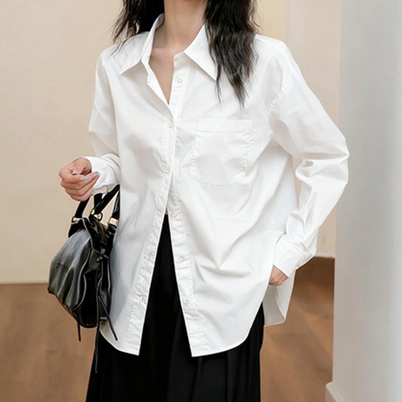 2025 Women s Loose Casual Long-Sleeved Black Cotton Top for Spring and Autumn Large белый
2025 Women s Loose Casual Long-Sleeved Black Cotton Top for Spring and Autumn Large белый