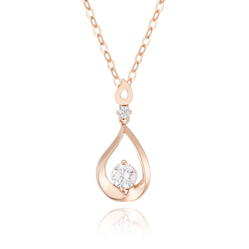 MAISON DE SHE 14K Gold Waterdrop Necklace BN01005 Pink Gold
MAISON DE SHE 14K Gold Waterdrop Necklace BN01005 Pink Gold