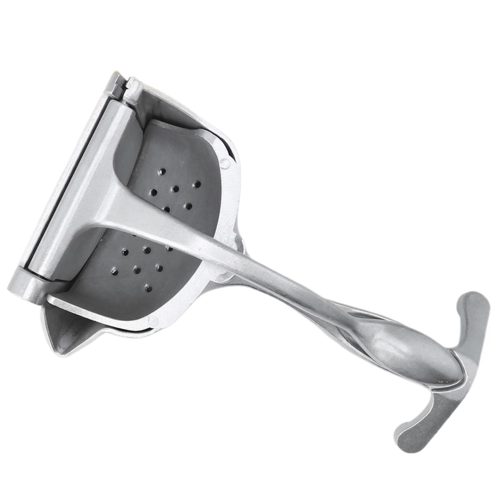 Manual Aluminum Alloy Citrus Juicer Handheld Lemon Squeezer Orange Press Fruit Juice Extractor Removable Design for Easy Cleaning серебряный
Manual Aluminum Alloy Citrus Juicer Handheld Lemon Squeezer Orange Press Fruit Juice Extractor Removable Design for Easy Cleaning серебряный