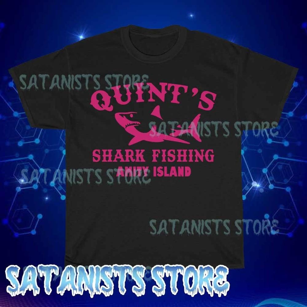 New Amity Island Quint s Shark Fishing Jaws Men s T-shirt Funny Size S to 5XL M
New Amity Island Quint s Shark Fishing Jaws Men s T-shirt Funny Size S to 5XL M