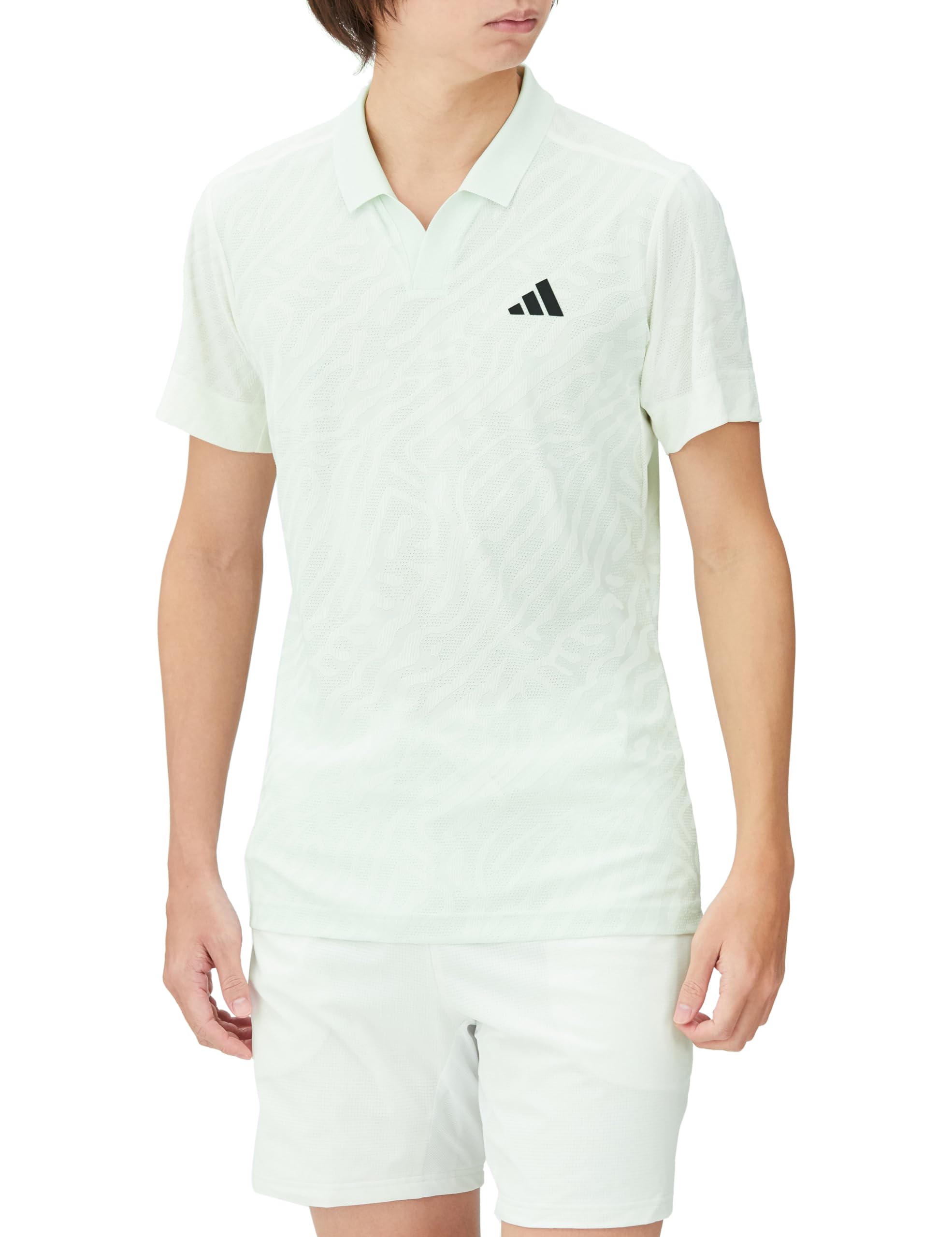 Мужская теннисная рубашка-поло Adidas Air Chill Pro Freelift IKL82 нефритового цвета, белоснежная/кристальная (ИЛ7383) Дж/Л
Мужская теннисная рубашка-поло Adidas Air Chill Pro Freelift IKL82 нефритового цвета, белоснежная/кристальная (ИЛ7383) Дж/Л