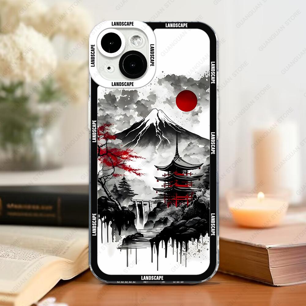Ink and Wash Landscape Phone Case For iPhone 16 15 14 13 12 11 Pro Max XS X XR 7 8 SE Shockproof Back Cover iPhone 13
Ink and Wash Landscape Phone Case For iPhone 16 15 14 13 12 11 Pro Max XS X XR 7 8 SE Shockproof Back Cover iPhone 13