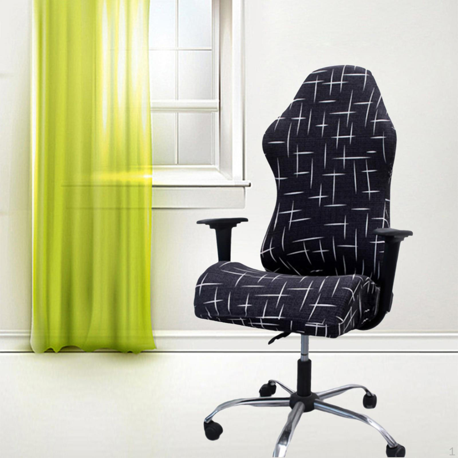 Чехол для компьютера с 1 парой чехлов на подлокотники из эластичного полиэстера для гоночных игр в положении лежа Black and White
Чехол для компьютера с 1 парой чехлов на подлокотники из эластичного полиэстера для гоночных игр в положении лежа Black and White